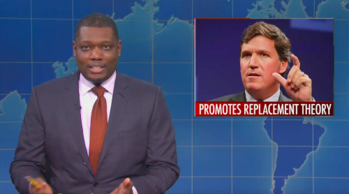 Saturday Night Live’s Final ‘Weekend Update’ of the Season Jokes About Tucker Carlson, Elon Musk, Donald Trump
