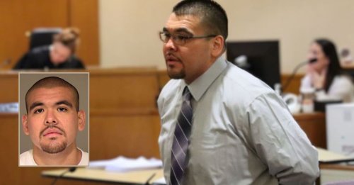 ‘You will never ever be free’: Gangster ‘looking to restore his credibility’ gets life for shotgun murder of young father moving car to avoid parking ticket
