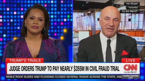 ‘Excuse Me, What Fraud?’ Shark Tank’s Kevin O’Leary Gets In Heated Exchange With CNN’s Laura Coates Over Trump’s Business Practices