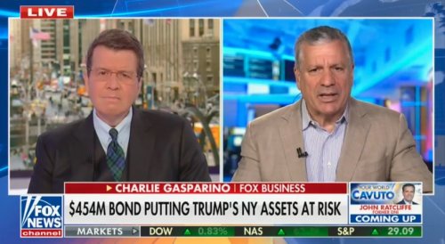 Fox’s Gasparino Says Billionaires Aren’t Helping Trump Post Massive Bond Because ‘Donald Doesn’t Have a Great Record at Paying Back’ Loans