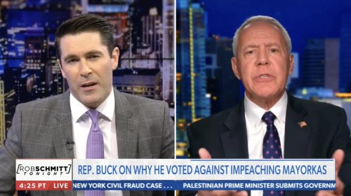 ‘What’s The Crime?’ House Republican Fires Back at Newsmax Host Demanding He Impeach Biden DHS Secretary Mayorkas
