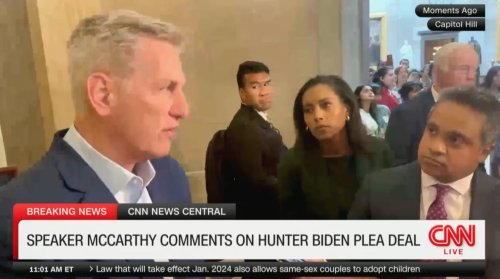 CNN’s Manu Raju Confronts McCarthy On Gripes With Hunter Biden’s ...