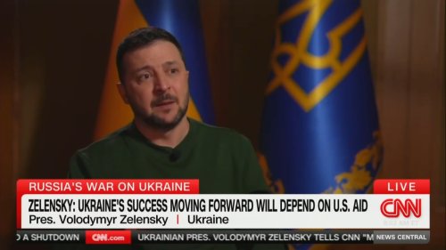 Zelensky Trashes Trump In Interview With CNN’s Kaitlan Collins, Claims He ‘Doesn’t Know Putin’
