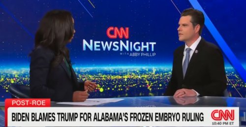 ‘Something Is Totally Wrong’: Matt Gaetz Reacts to Alabama Decision Imperiling IVF