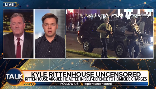 ‘You’ve Killed Two Human Beings’: Piers Morgan Pours Cold Water on Kyle Rittenhouse’s Media Tour With Matter of Fact Question