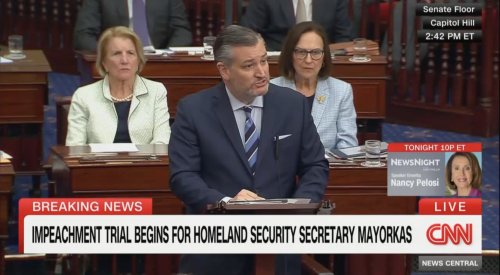 Ted Cruz Is Immediately Shut Down When He Tries to Move to Debate Mayorkas Impeachment: ‘We Are Moving Forward’