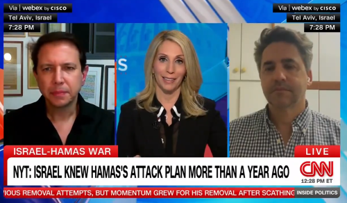‘Makes Your Stomach Churn’: Dana Bash Speaks to Reporters Who Uncovered That Israel Knew of Hamas’s Attack Plan For Over a Year