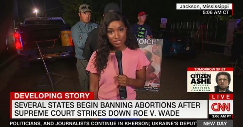 CNN Reporter Claims Pro-Lifers Are ‘Threatening’ for Hovering During Report, Police Intervene