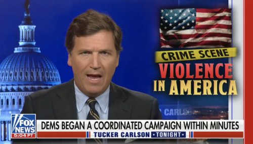 Tucker Carlson Defends His Viewers' Right to Hate Speech