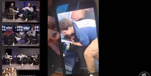 ‘HOLY SH*T’: Barstool Sports Reporter Helps Wrestle and Duct Tape Man Trying to Open Airplane Door in Middle of Flight