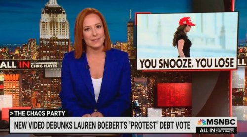 Jen Psaki Airs Video Of Lauren Boebert Being Told She’s Too Late To ...