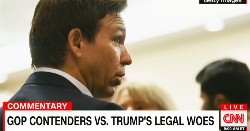 ‘Maybe They Don’t Think They’ll Have To’: CNN Host Suggests DeSantis, GOP Contenders Want Dem Prosecutors to Get Rid of Trump FOR Them