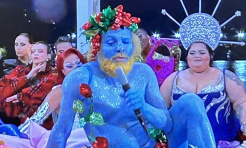 Olympics show was about mythology, not 'The Last Supper,' creator says
