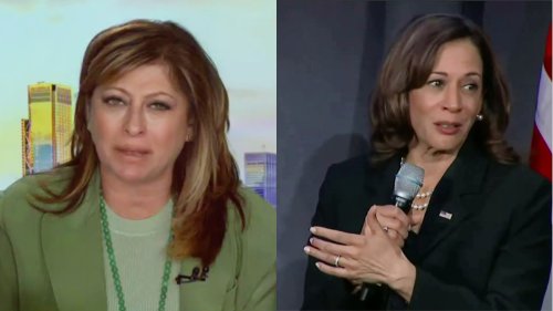 WATCH: Fox’s Maria Bartiromo Spreads Lie That Kamala Harris Declared Hurricane Relief Would Be ‘Based on Race’