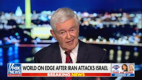 Newt Gingrich Demands Americans Be Tried for ‘Treason’ for Saying ‘Death to America’