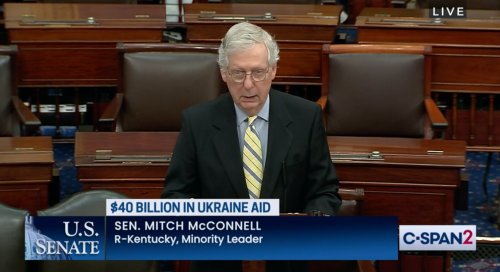 McConnell Calls Out Republicans Who Voted Against Ukraine Aid Package: ‘Consider the Much Larger Cost Should Ukraine Lose’