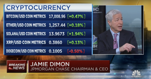 JP Morgan CEO Compares Crypto to Collecting ‘Pet Rocks’: ‘A Complete Sideshow’
