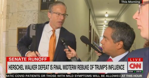 Republican Sen. John Thune Tells CNN Trump and His Candidates Prevented Midterm GOP Wins