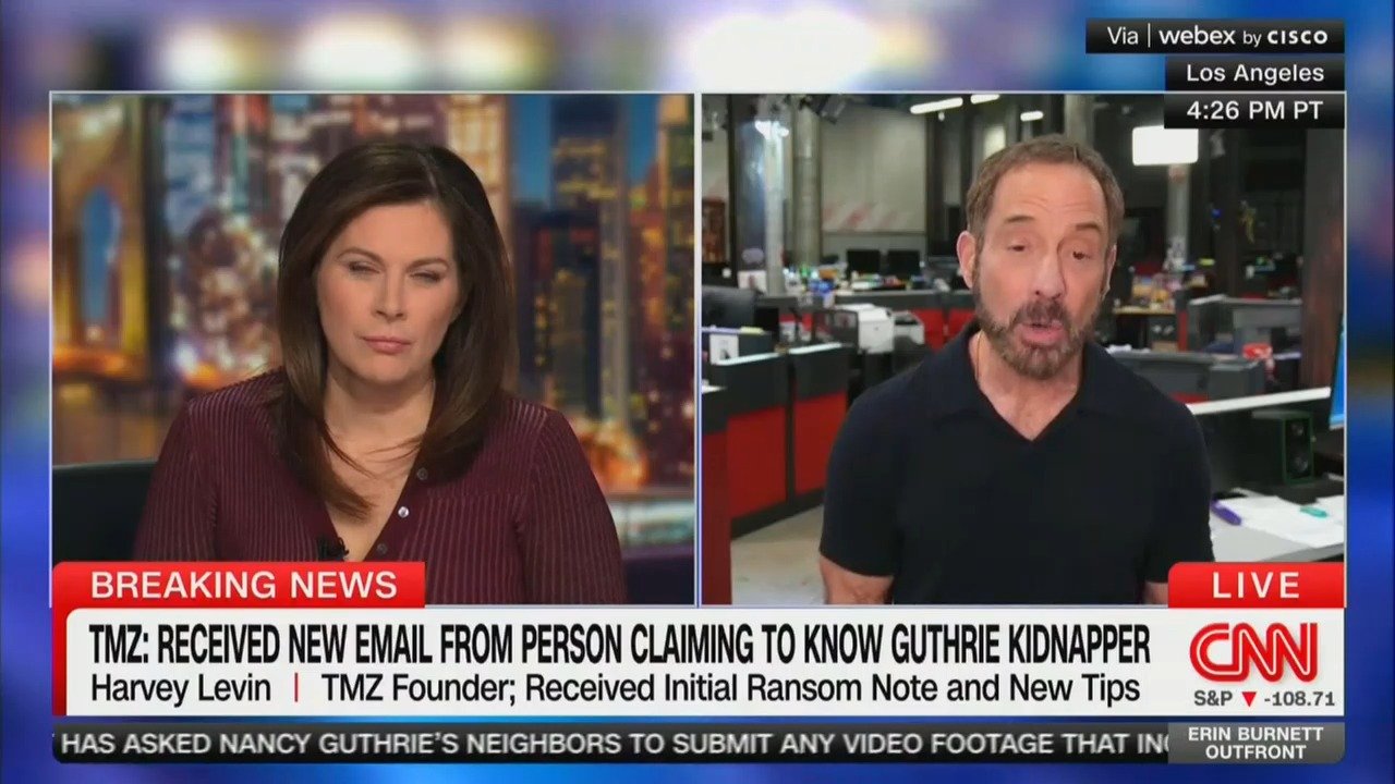 ‘He Paints a Very Bleak Picture’: TMZ Founder Reveals ‘Ominous’ New Email From Guthrie Tipster
