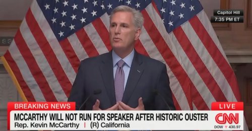 McCarthy Says He ‘Loved Every Minute’ Of His 269 Days As Speaker