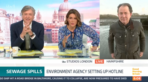 GMB Host Double Take As Marine Biologist Claims Fish Are Full Of ‘Cocaine’ And ‘Antidepressants’
