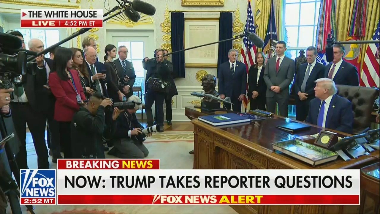 Trump Dodges When Asked About Bombshell WSJ Report on ‘Secret’ Foreign Investment