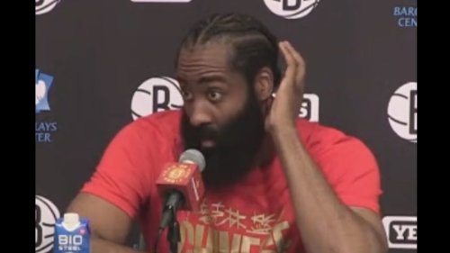 James Harden Plays Dumb to Rumors that He’s Unhappy with Kyrie Irving and the Nets: ‘I Don’t Know About No Reports’