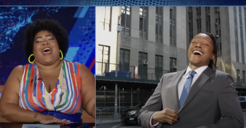 Daily Show Correspondents Burst Into Uncontrollable Laughter At Potential Trump May ‘Finally Face Justice’