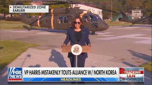 WHOOPS! Kamala Harris Mistakenly Touts U.S. ‘Alliance with the Republic of North Korea’