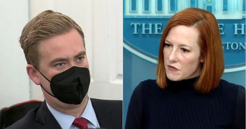 Jen Psaki Bristles When Peter Doocy Tries to Rephrase Her Answer on School Mask Mandates: ‘That’s Actually Not What I Said’