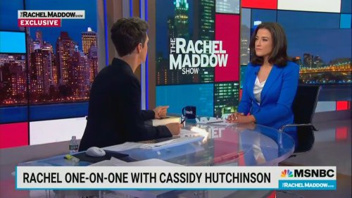 Cassidy Hutchinson Recounts the Moment on Jan. 6 Trump Made it Clear He Was ‘Okay’ With Pence Being Hanged