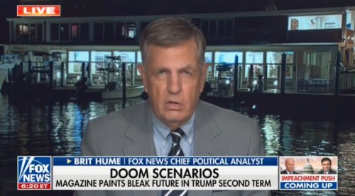 Brit Hume Says Trump Is ‘More Likely To Drive the Republicans to a Defeat’ Next Year Than Become a Dictator