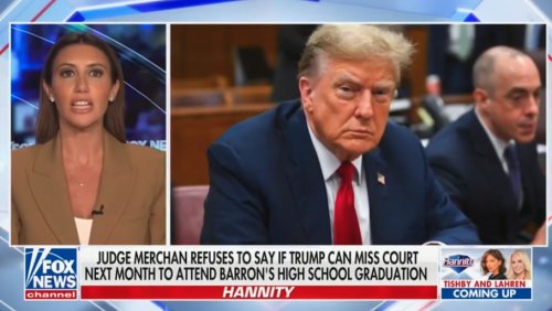 Alina Habba Repeats Trump’s False Claim Judge Ruled He Can’t Attend Son’s Graduation