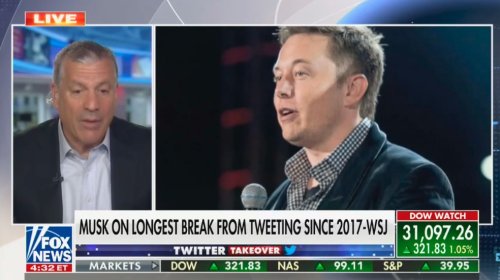 Charlie Gasparino Explains Why Elon Musk Hasn't Tweeted in More Than a Week: 'For Once, He’s Listening to His Lawyers'