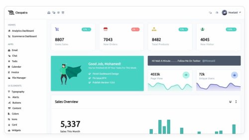 15 Tailwind CSS admin dashboard templates, both free and paid