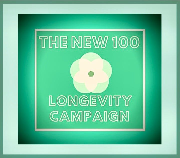 THE NEW 100 LONGEVITY CAMPAIGN HOSTED BY LINDA COOPER - cover
