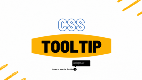How to implement tooltips using CSS? Why you should use it?