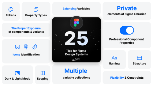 25 Tips for Figma Design Systems