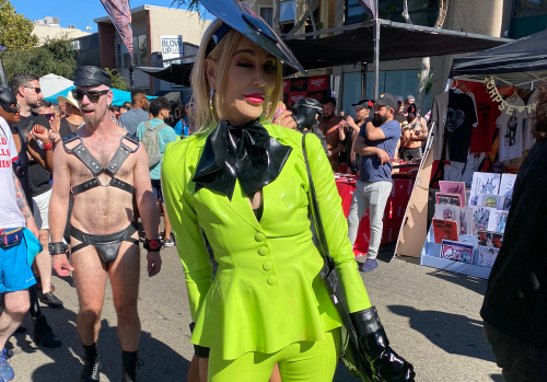S&M also means “Stand & Model” — Folsom Street Fair 2023