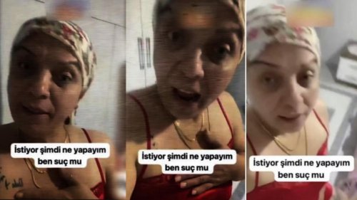 Her gece canım istiyor diyen Tiktok kadını gözaltına alındı