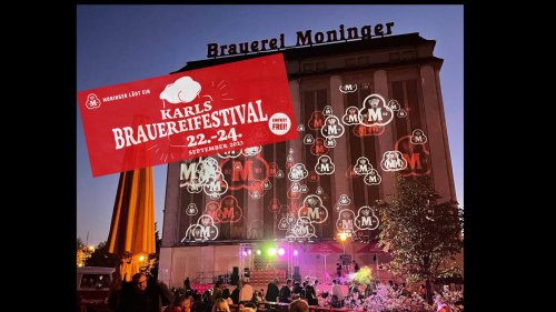Bier, Livemusik & Programm: Brauerei Moninger lädt zu „Karls Brauereifestival“