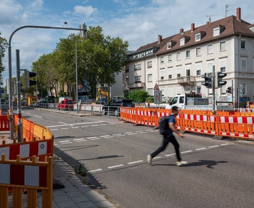 Umgestaltung der Kriegsstraße: Neue Bauphase zwischen Karlstor und Leopoldstraße