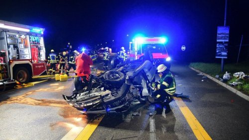 Auto überschlägt sich in Neckargemünd: Fahrer lebensgefährlich verletzt