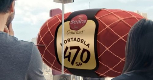 Mortadela voadora e bolo fake: as homenagens das marcas a São Paulo