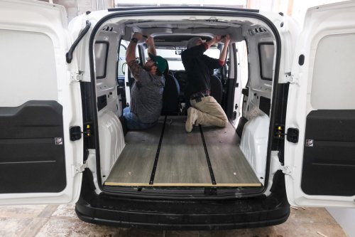 Want to Build Out Your Van in 1 Hour? Try a Conversion Kit