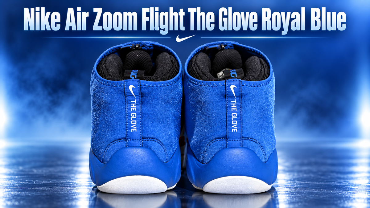 Nike Air Zoom Flight The Glove ‘Royal Blue’ Zippered Shroud, Locked-In Fit, Surprisingly Wearable — Release Date & Where