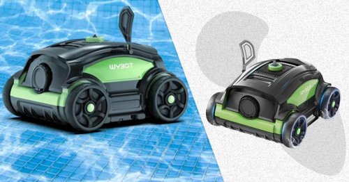 Walmart Has a $400 Robot Pool Cleaner on Sale for $180 That 'Picks Up Everything' From Algae to Dirt