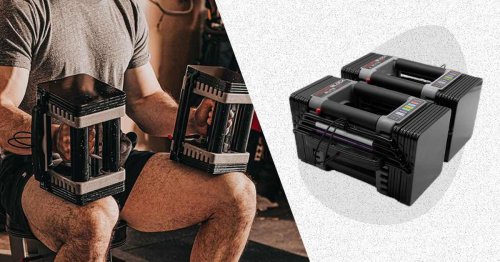 The PowerBlock Adjustable Dumbbells That Shoppers Say Are 'Better Than BowFlex' Are $89 Off Right Now