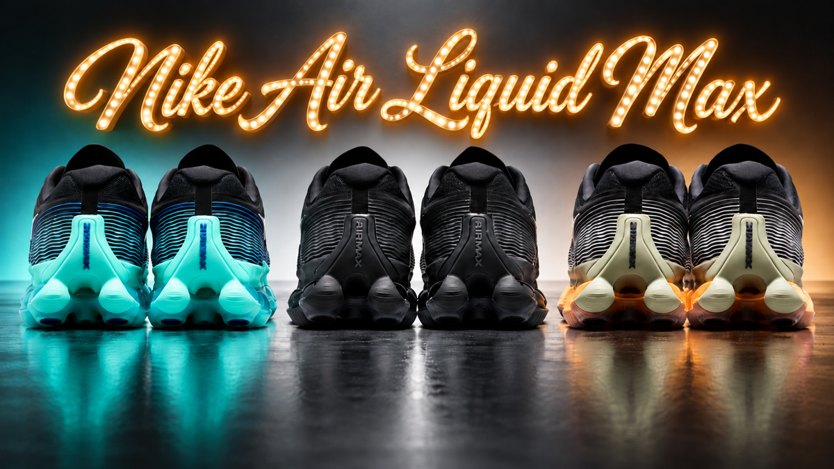 Nike Air Liquid Max: Sculpted Full-Length Air, Cushlon Cushioning, Frog-Inspired Mesh — Where to Buy