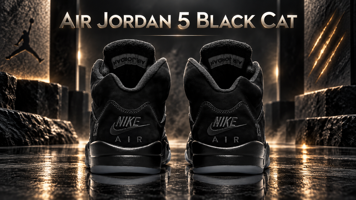Air Jordan 5 ‘Black Cat’: Blacked-Out Nubuck, Nike Air, OG ’23’ — 2027 Release Guide